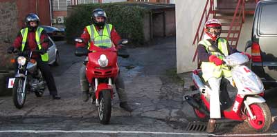 About to go out on the roads